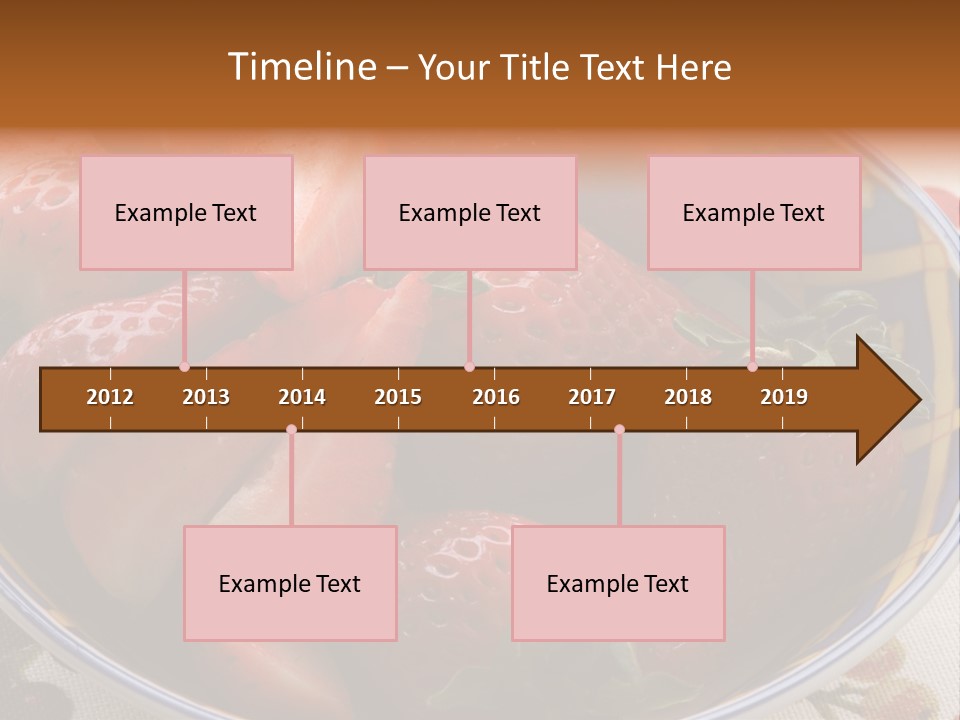 Fruta Fruto Caf PowerPoint Template