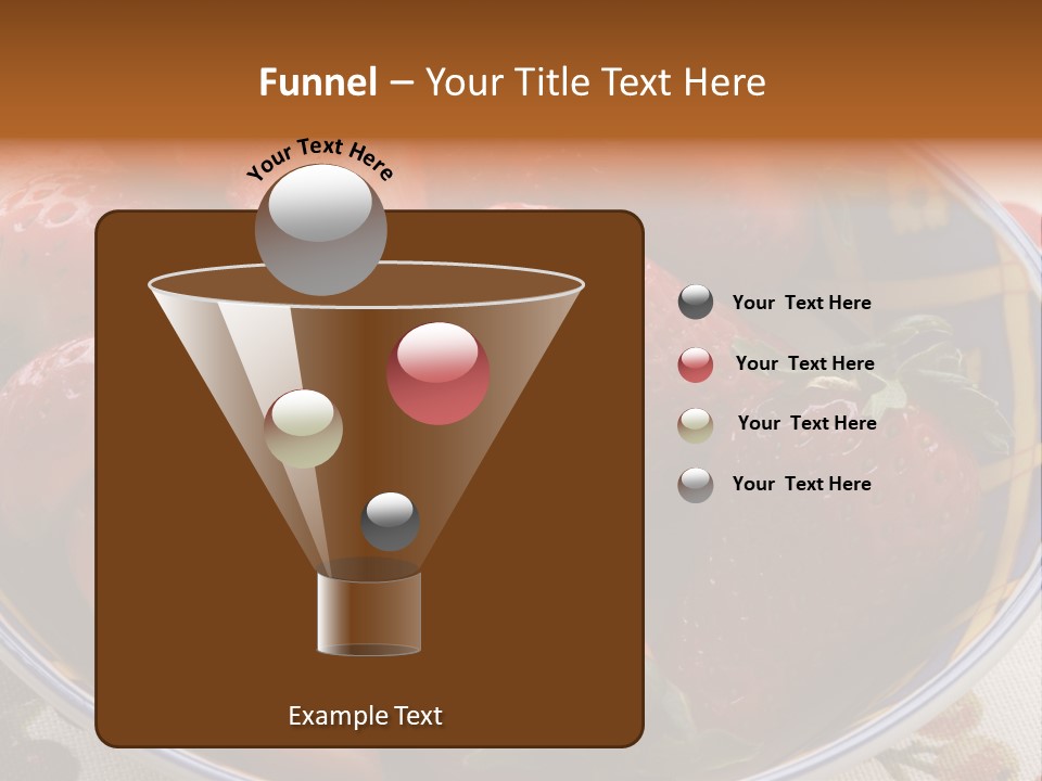 Fruta Fruto Caf PowerPoint Template