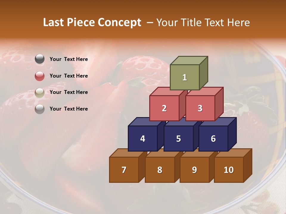 Fruta Fruto Caf PowerPoint Template