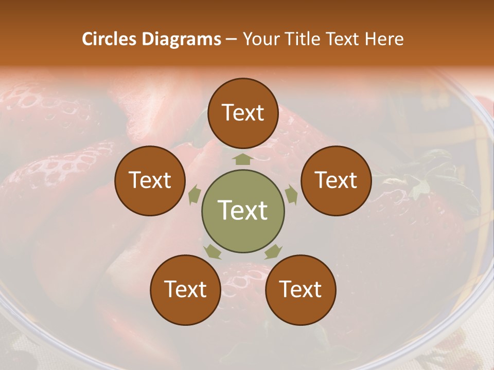 Fruta Fruto Caf PowerPoint Template