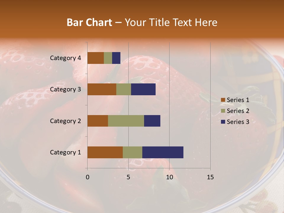 Fruta Fruto Caf PowerPoint Template