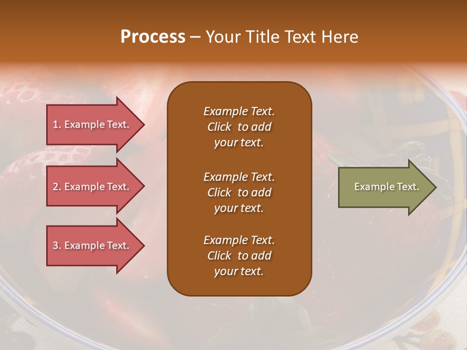 Fruta Fruto Caf PowerPoint Template