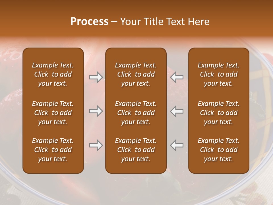 Fruta Fruto Caf PowerPoint Template