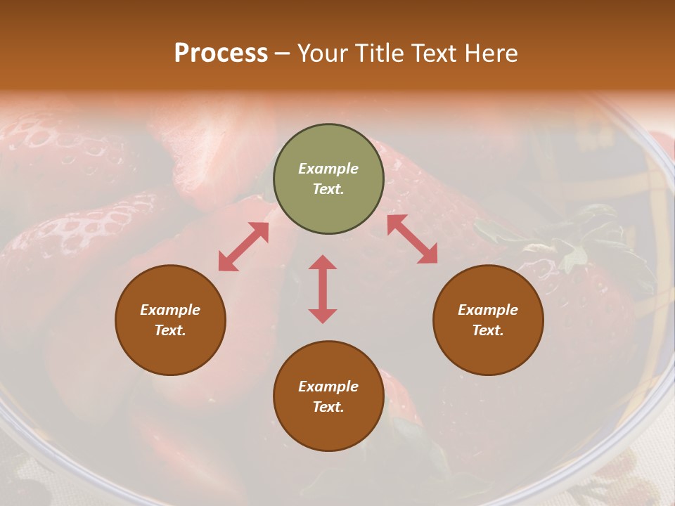 Fruta Fruto Caf PowerPoint Template