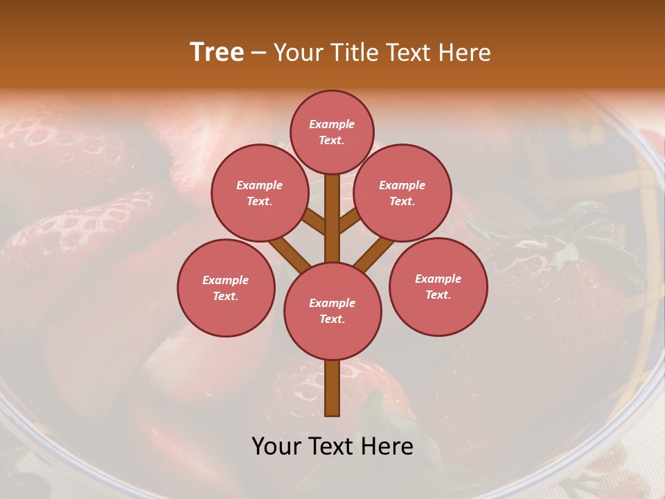 Fruta Fruto Caf PowerPoint Template