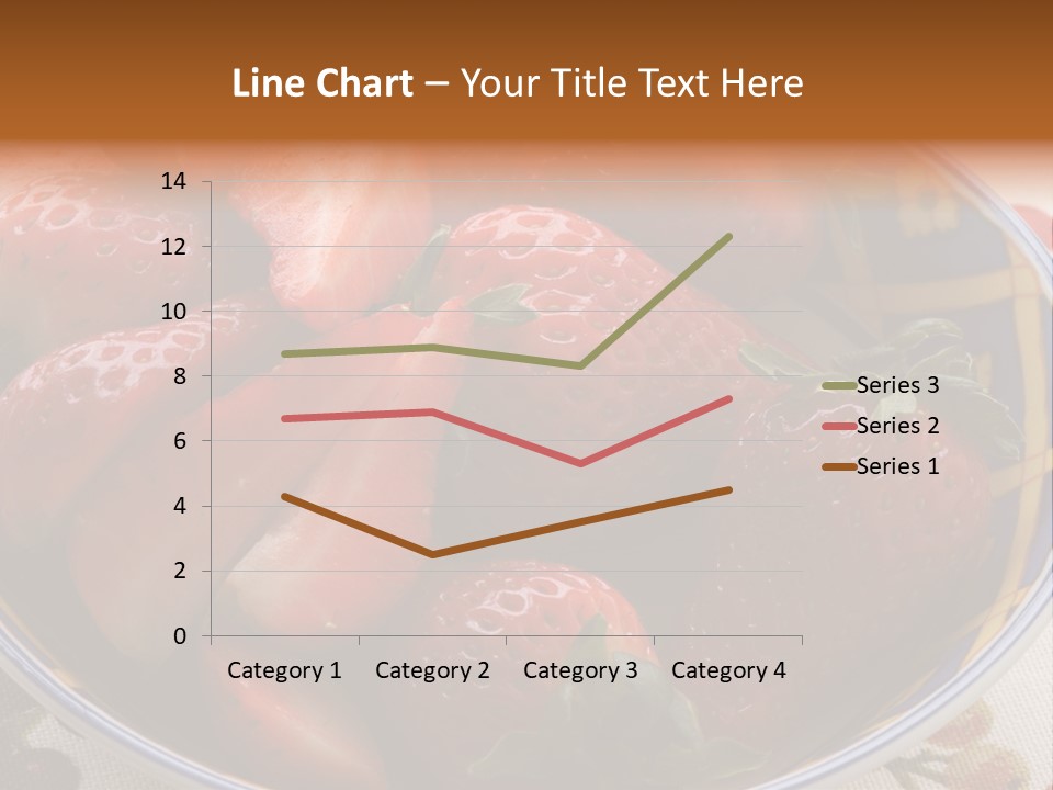 Fruta Fruto Caf PowerPoint Template