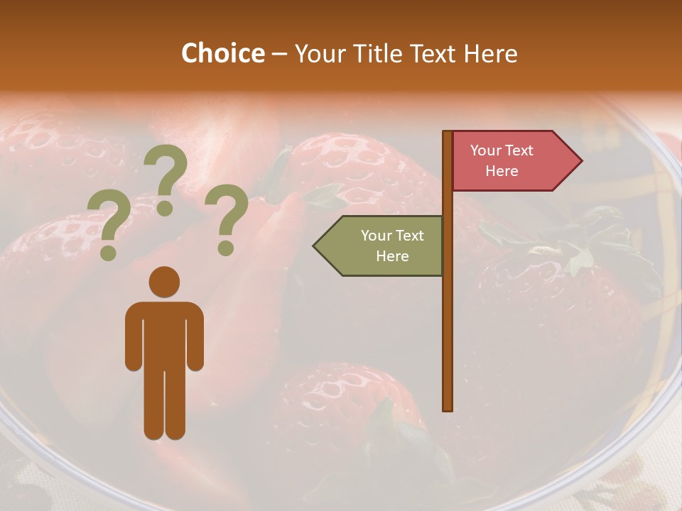 Fruta Fruto Caf PowerPoint Template