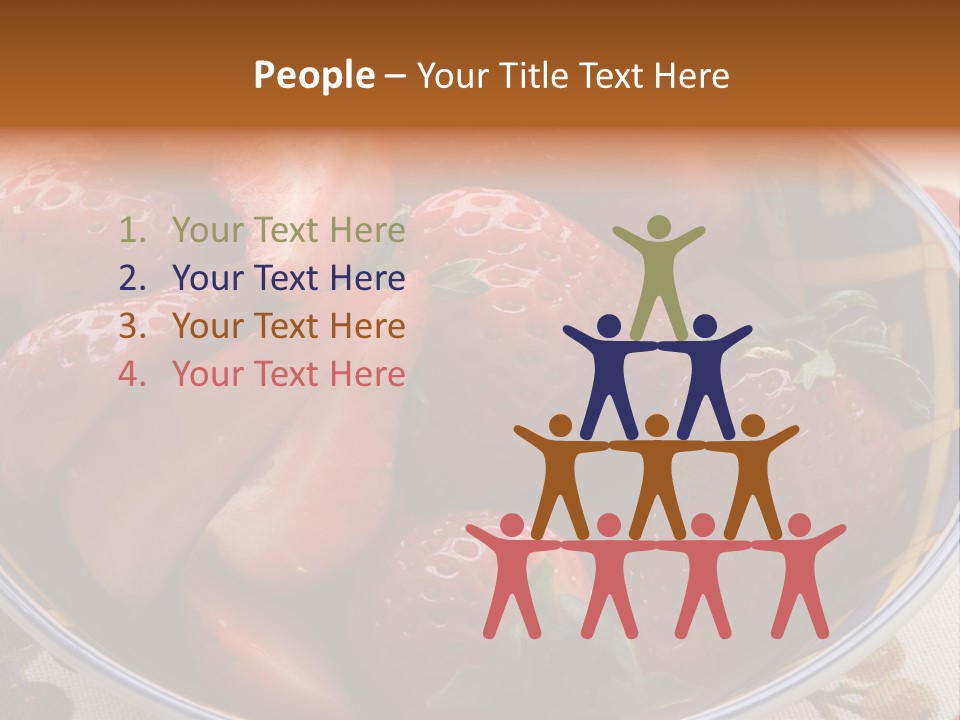 Fruta Fruto Caf PowerPoint Template