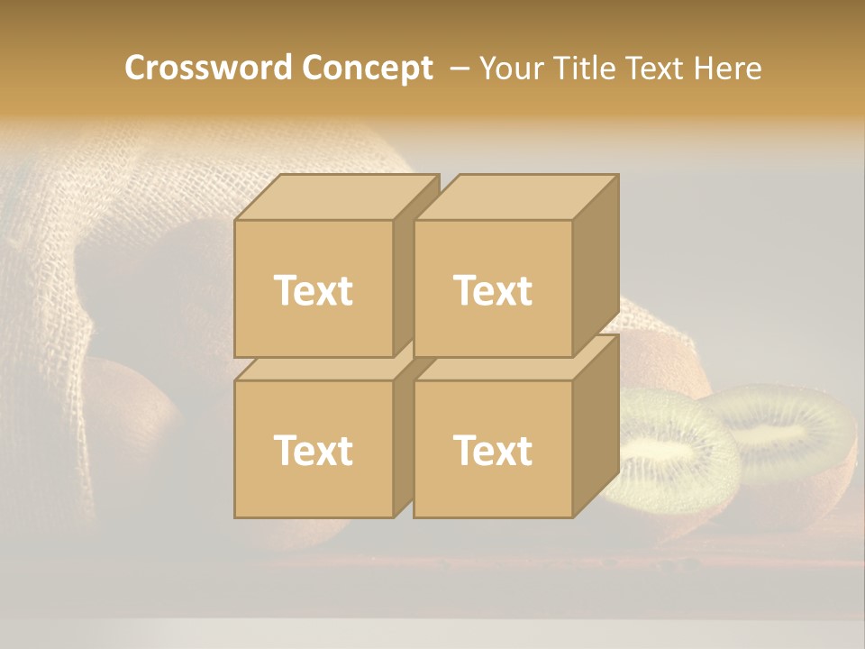 Chinensis Fruto Cortar PowerPoint Template