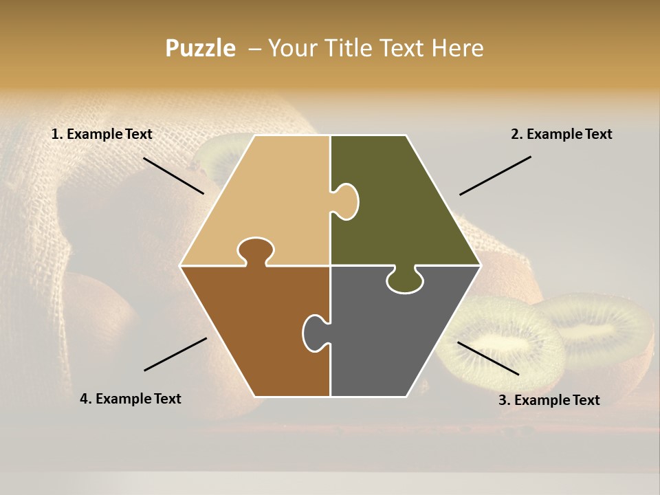 Chinensis Fruto Cortar PowerPoint Template