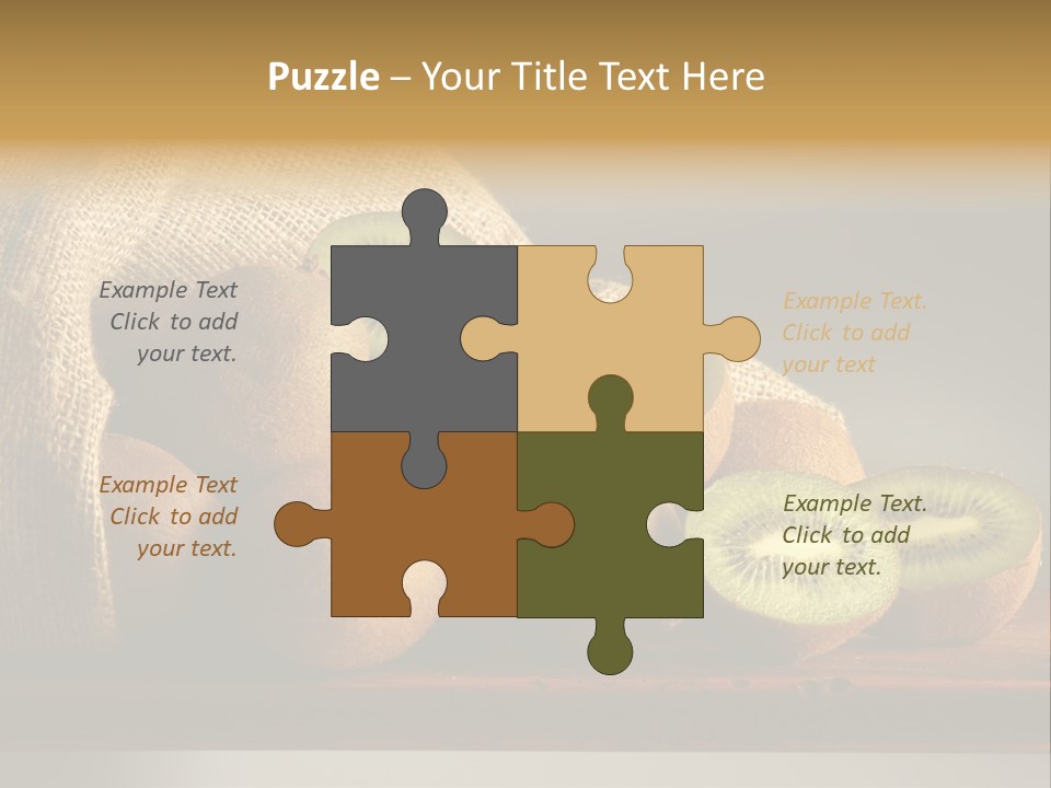 Chinensis Fruto Cortar PowerPoint Template