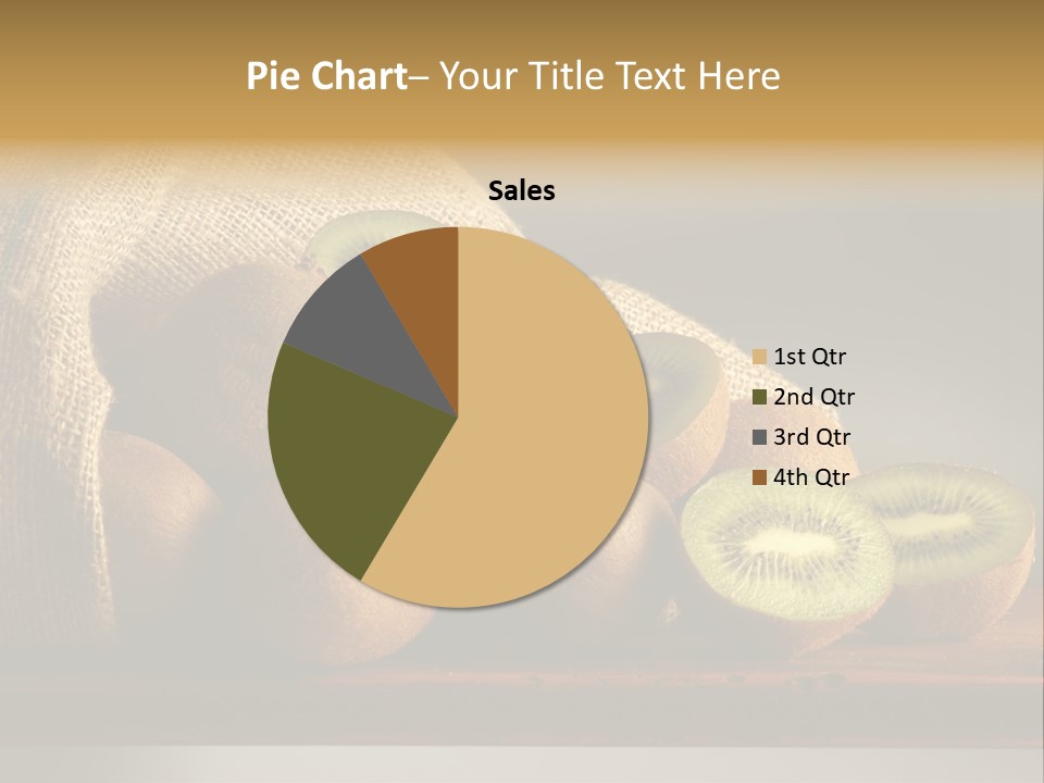 Chinensis Fruto Cortar PowerPoint Template