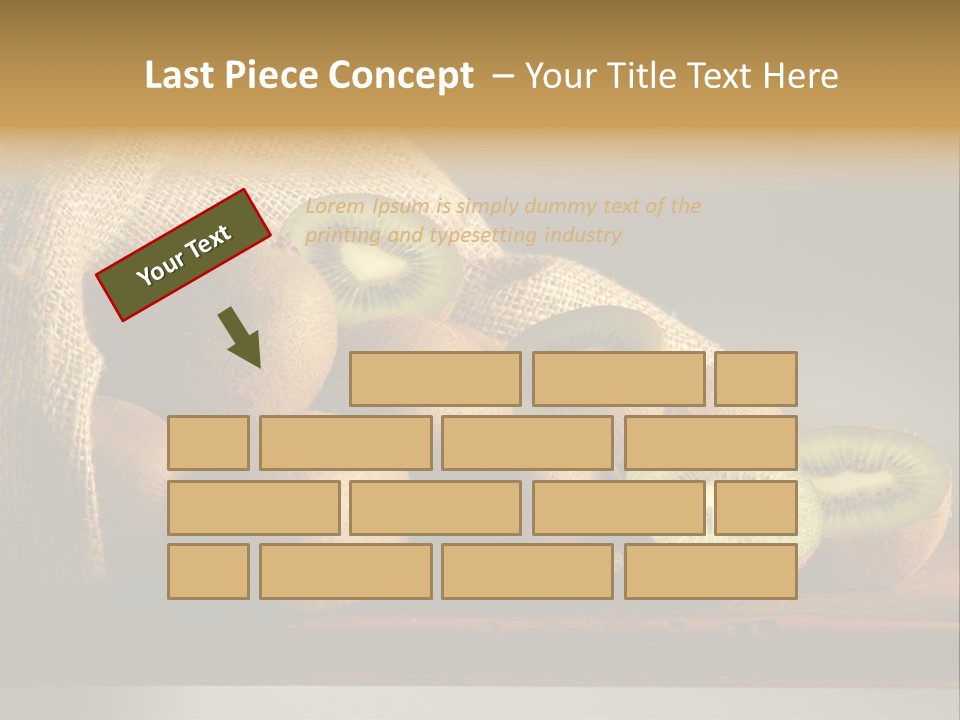 Chinensis Fruto Cortar PowerPoint Template