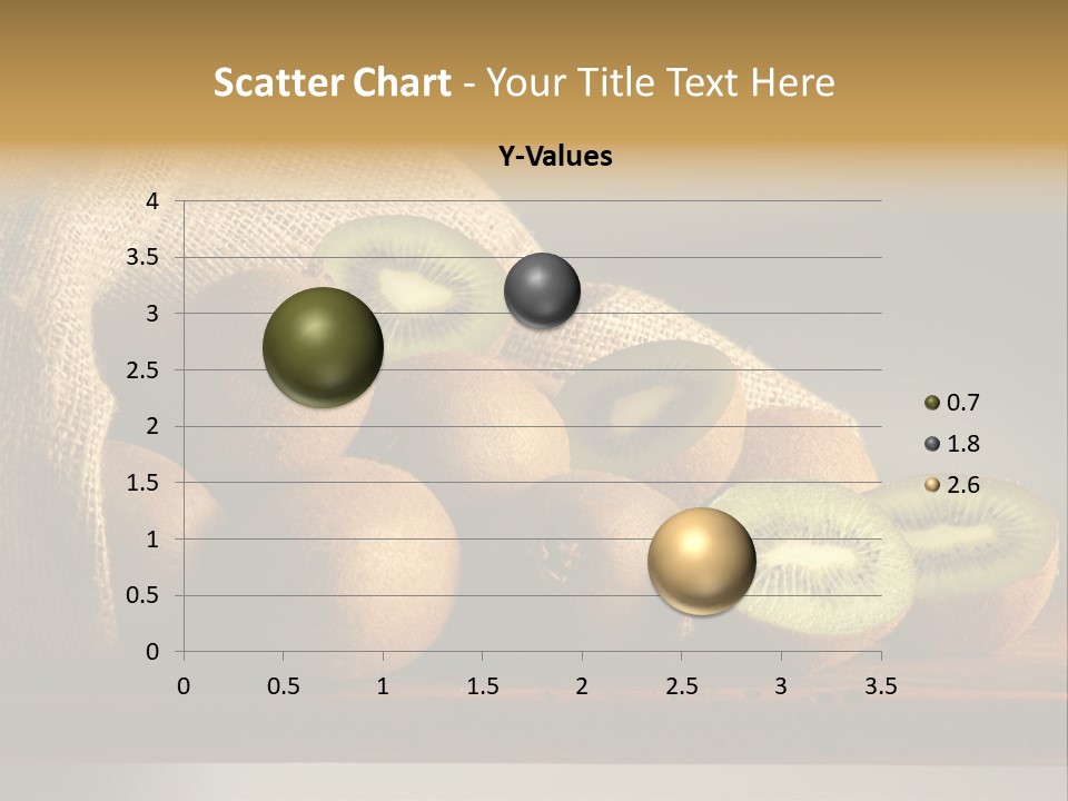 Chinensis Fruto Cortar PowerPoint Template