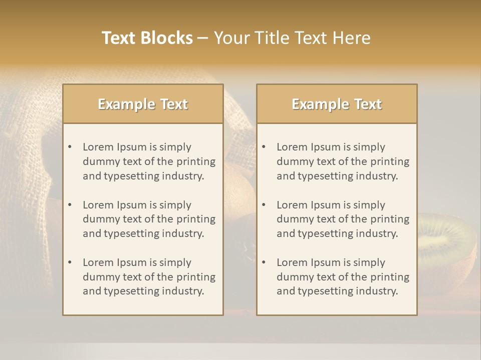 Chinensis Fruto Cortar PowerPoint Template