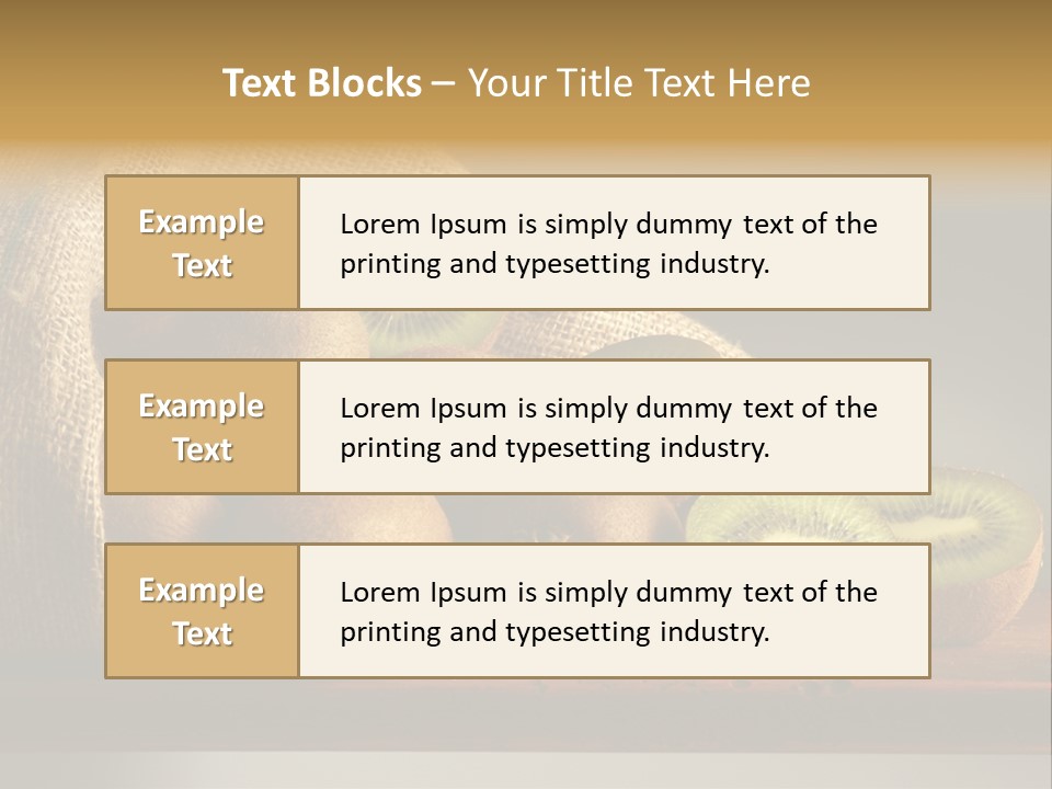 Chinensis Fruto Cortar PowerPoint Template