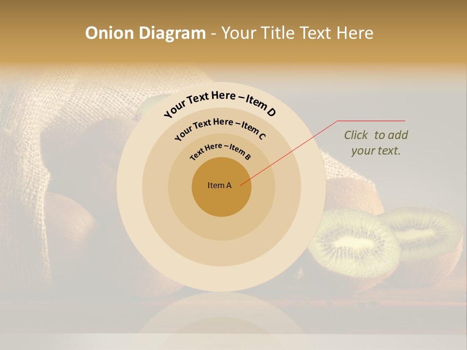 Chinensis Fruto Cortar PowerPoint Template