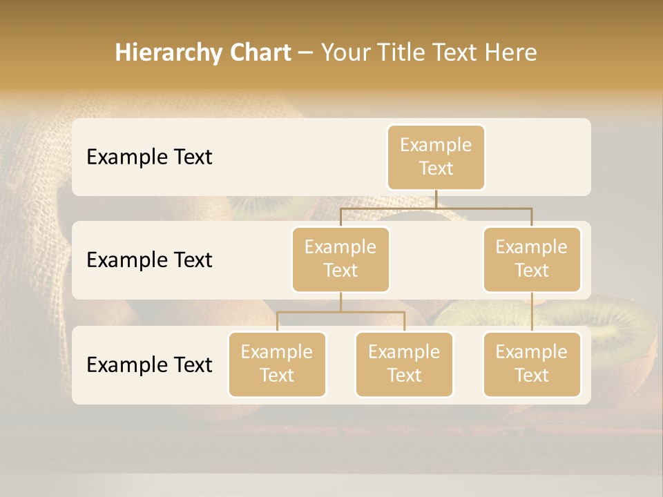 Chinensis Fruto Cortar PowerPoint Template