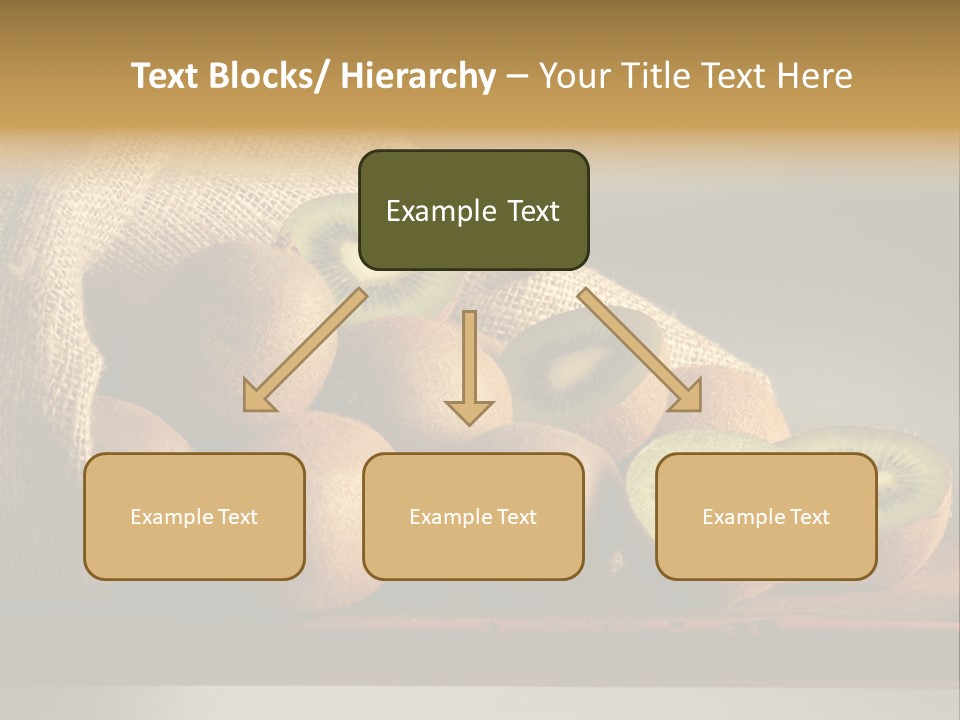 Chinensis Fruto Cortar PowerPoint Template