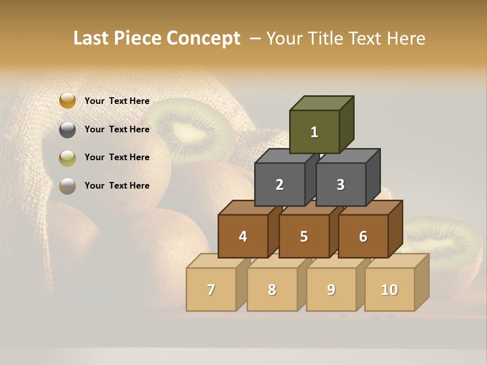 Chinensis Fruto Cortar PowerPoint Template