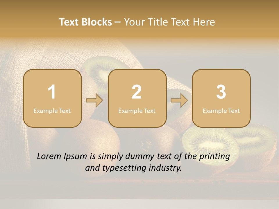 Chinensis Fruto Cortar PowerPoint Template