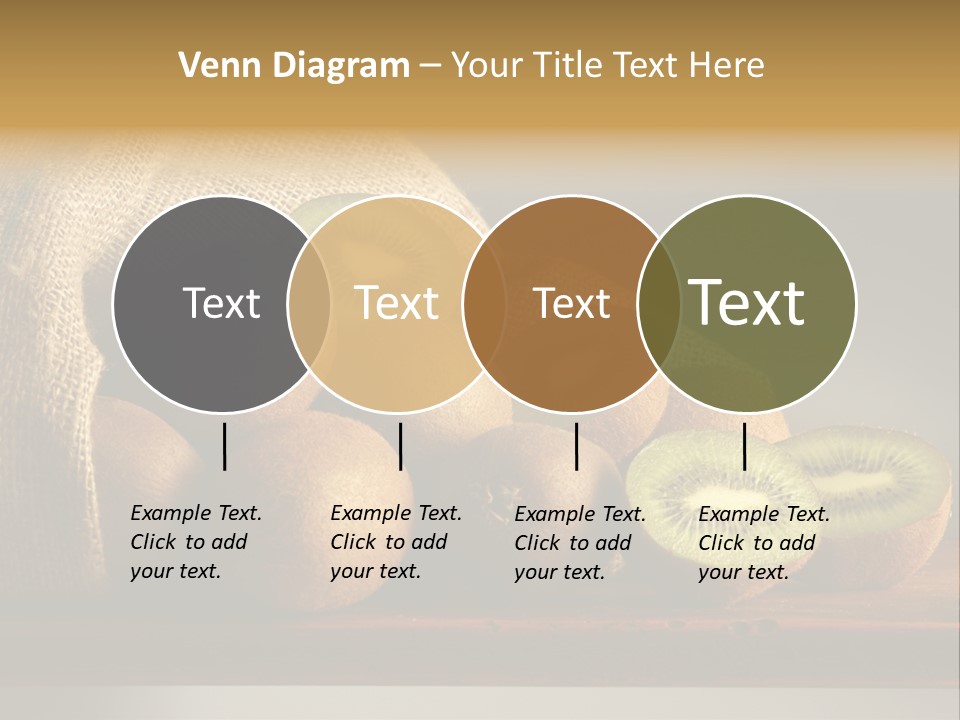 Chinensis Fruto Cortar PowerPoint Template