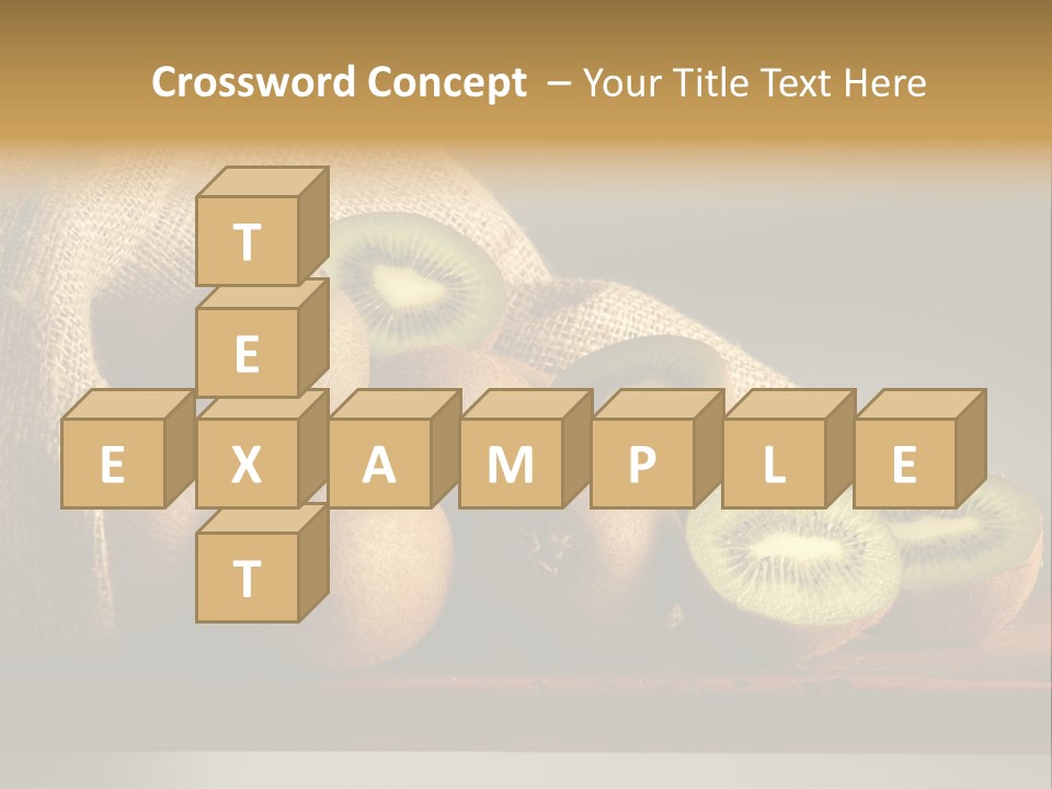 Chinensis Fruto Cortar PowerPoint Template