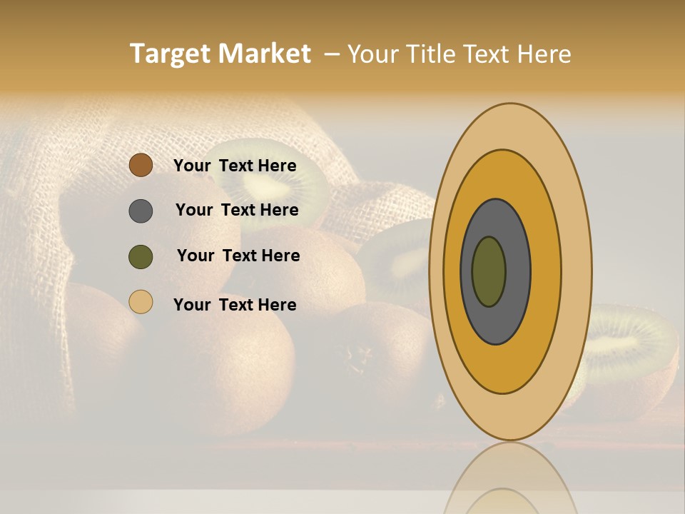 Chinensis Fruto Cortar PowerPoint Template