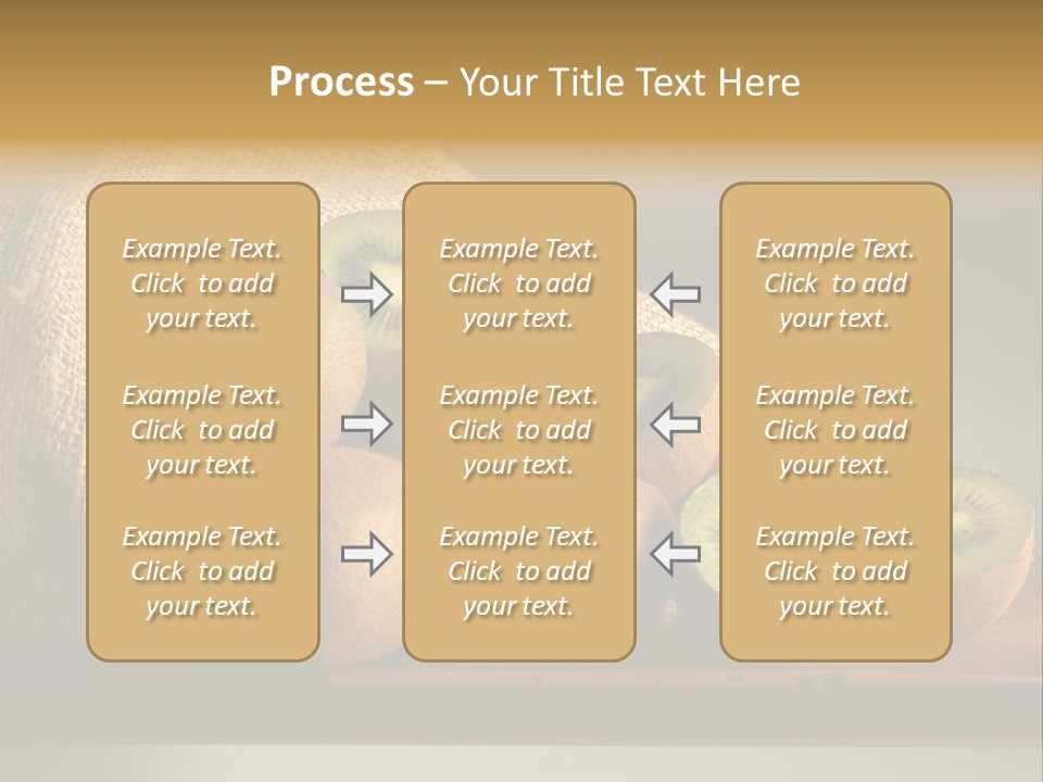 Chinensis Fruto Cortar PowerPoint Template
