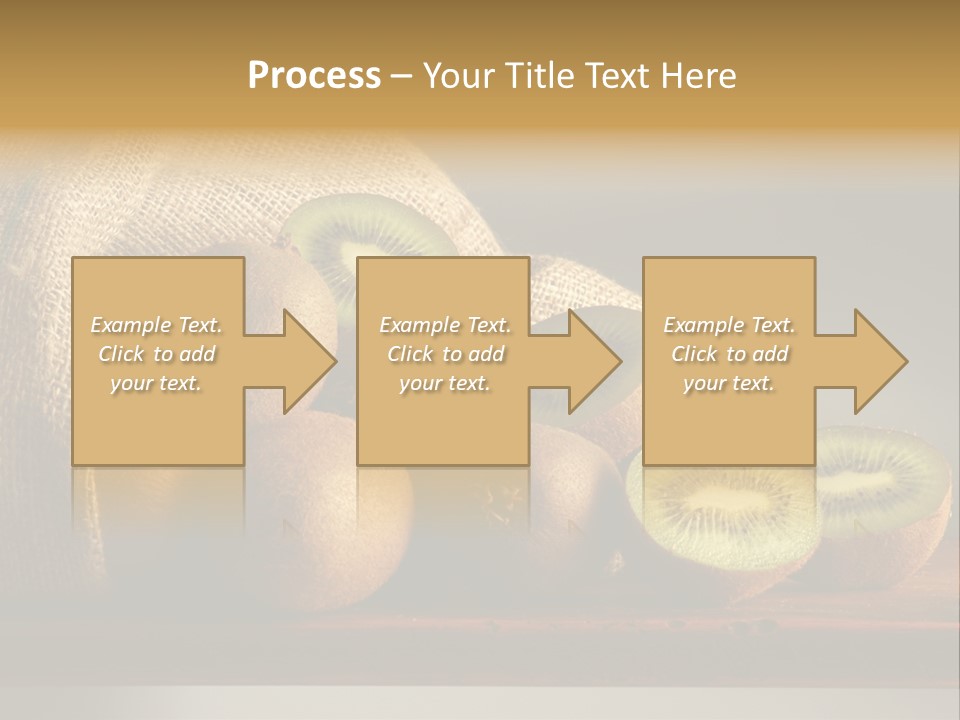 Chinensis Fruto Cortar PowerPoint Template