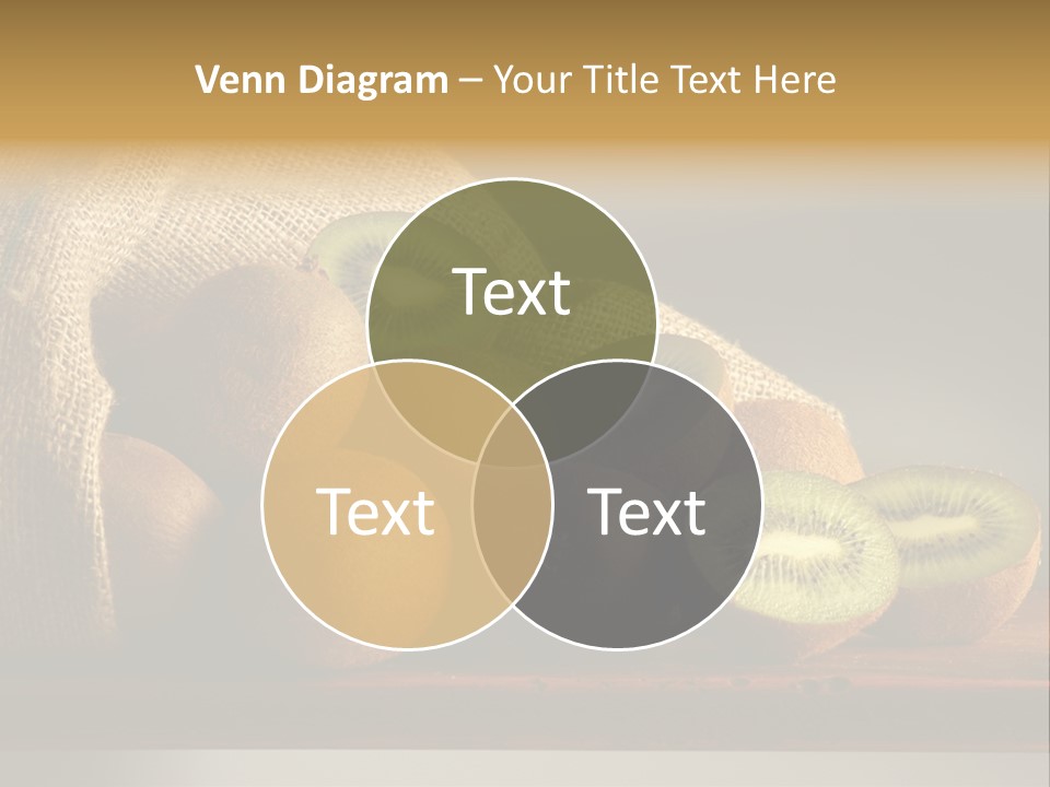 Chinensis Fruto Cortar PowerPoint Template