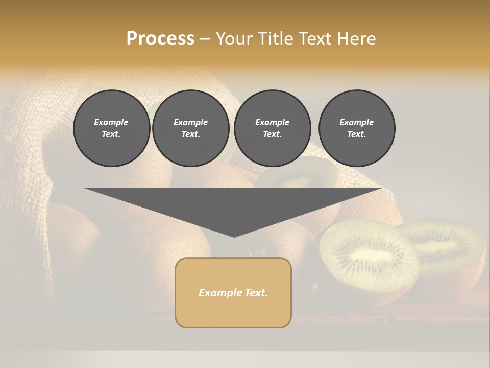 Chinensis Fruto Cortar PowerPoint Template