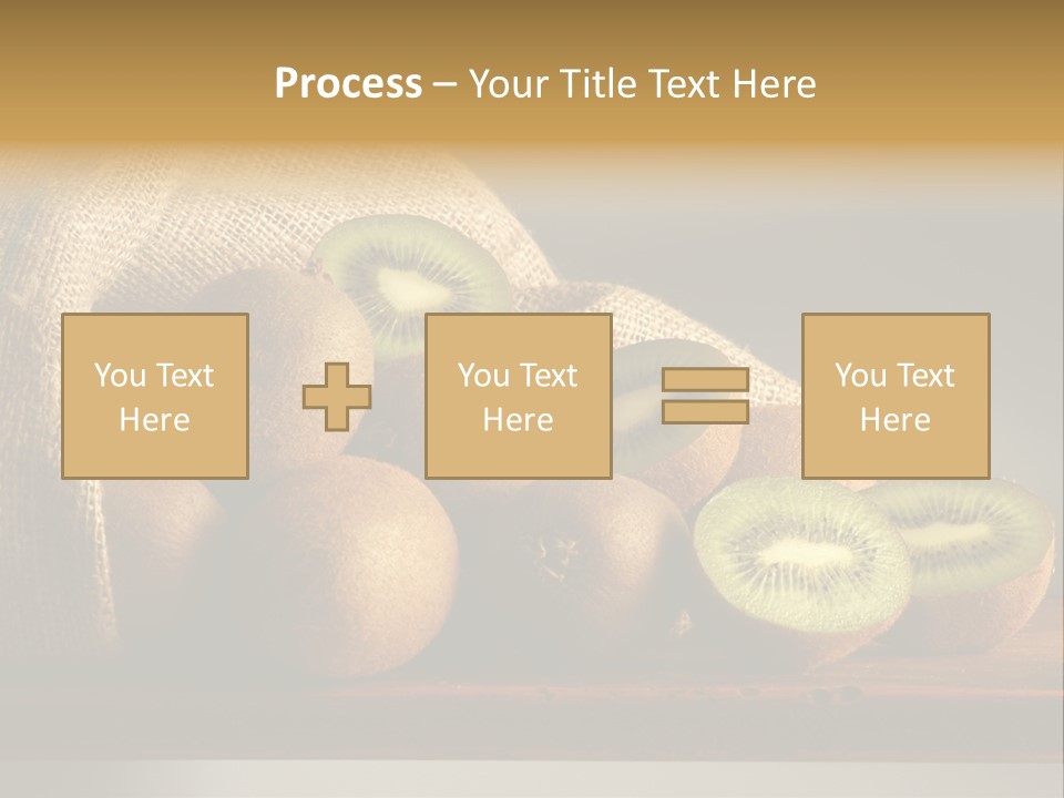 Chinensis Fruto Cortar PowerPoint Template