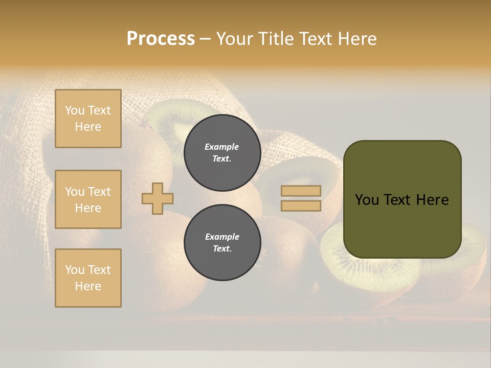 Chinensis Fruto Cortar PowerPoint Template