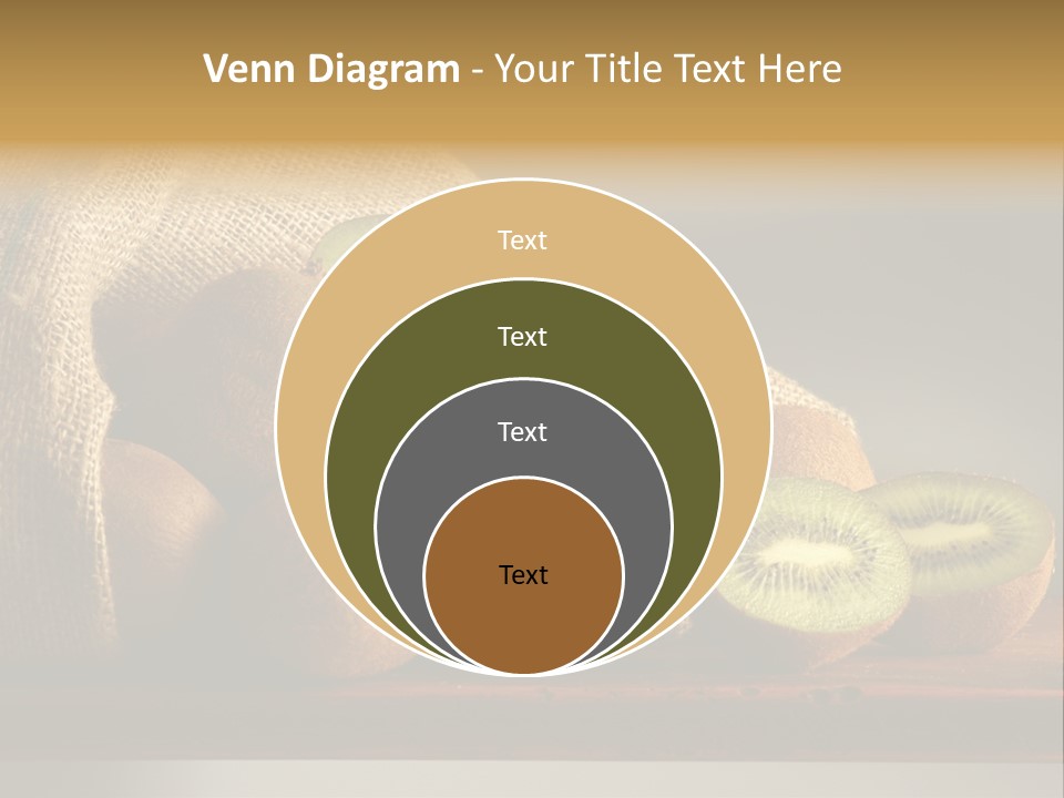 Chinensis Fruto Cortar PowerPoint Template