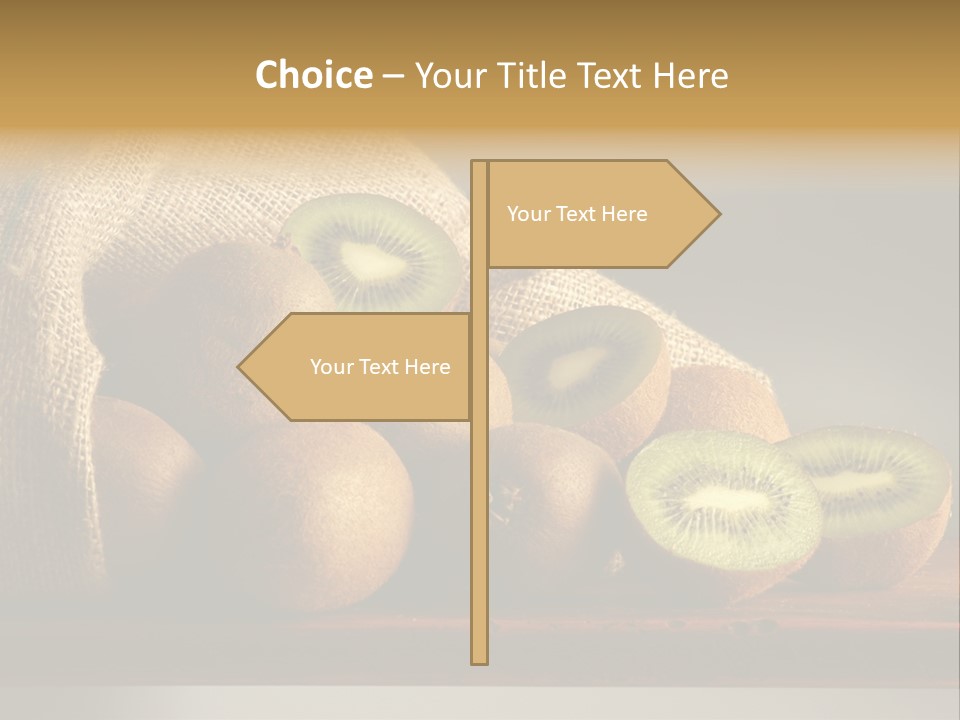 Chinensis Fruto Cortar PowerPoint Template