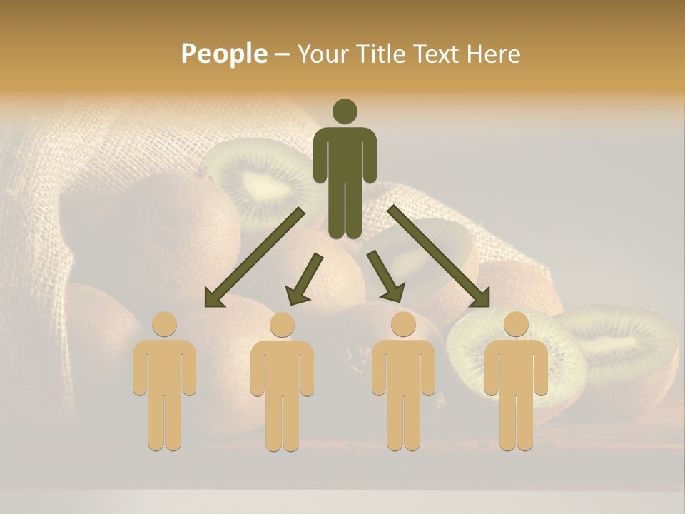 Chinensis Fruto Cortar PowerPoint Template