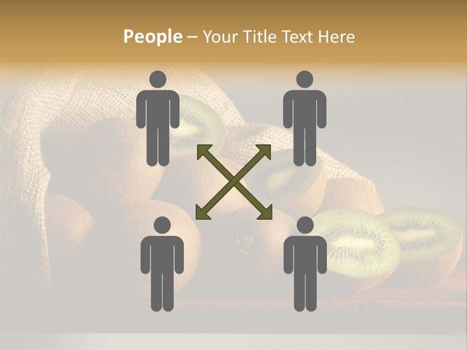 Chinensis Fruto Cortar PowerPoint Template