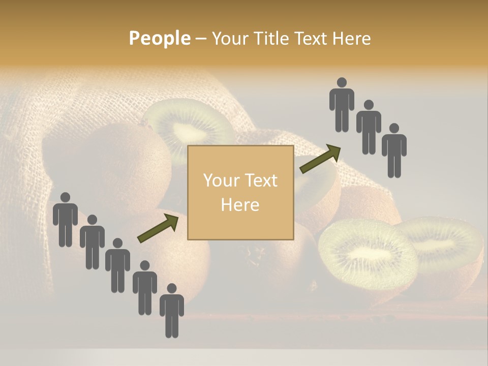 Chinensis Fruto Cortar PowerPoint Template