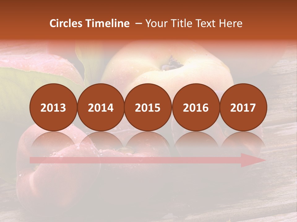 Pessego Persica Nectarina PowerPoint Template