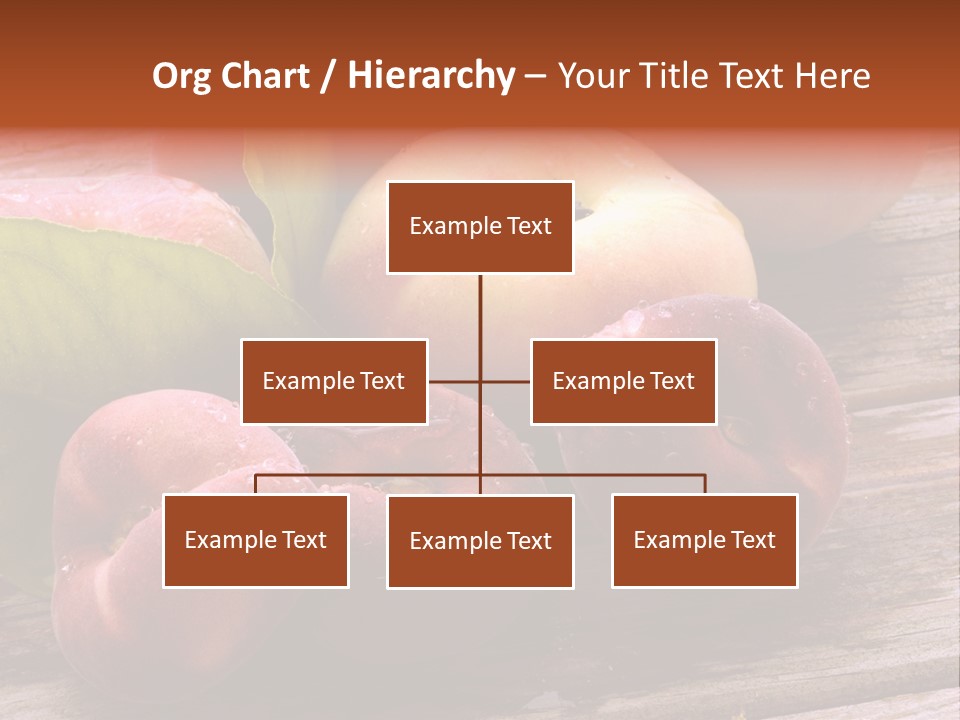 Pessego Persica Nectarina PowerPoint Template