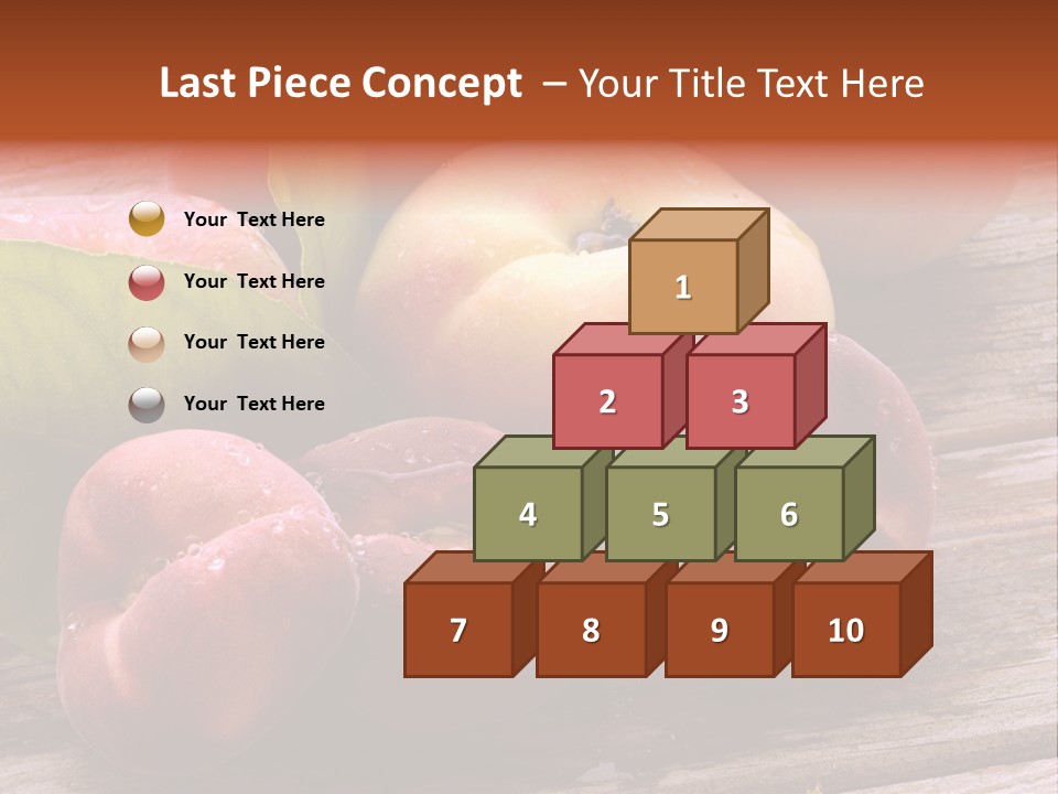 Pessego Persica Nectarina PowerPoint Template