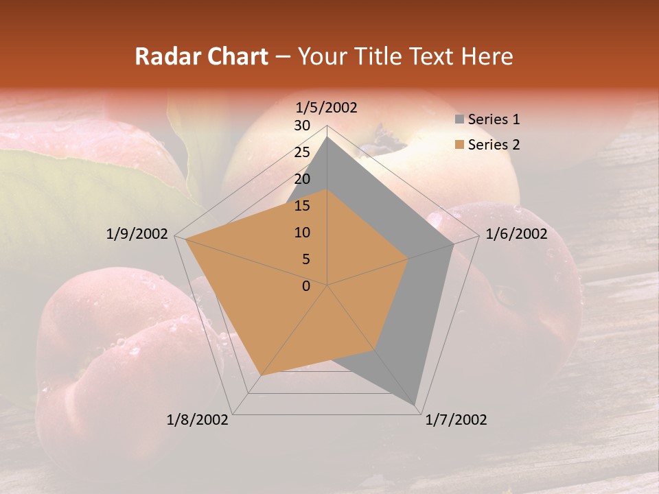 Pessego Persica Nectarina PowerPoint Template