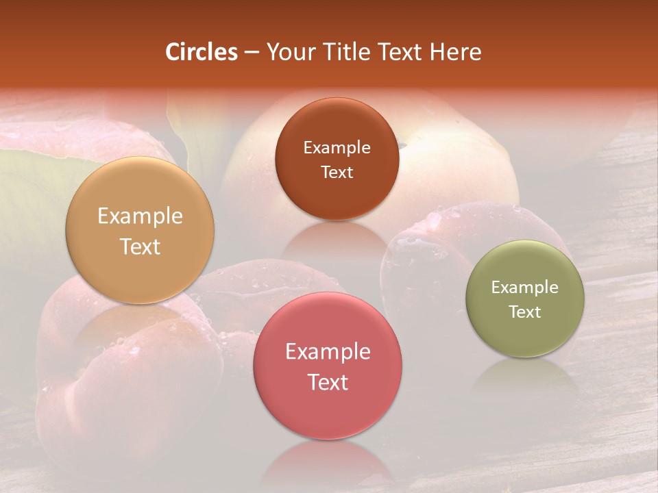 Pessego Persica Nectarina PowerPoint Template