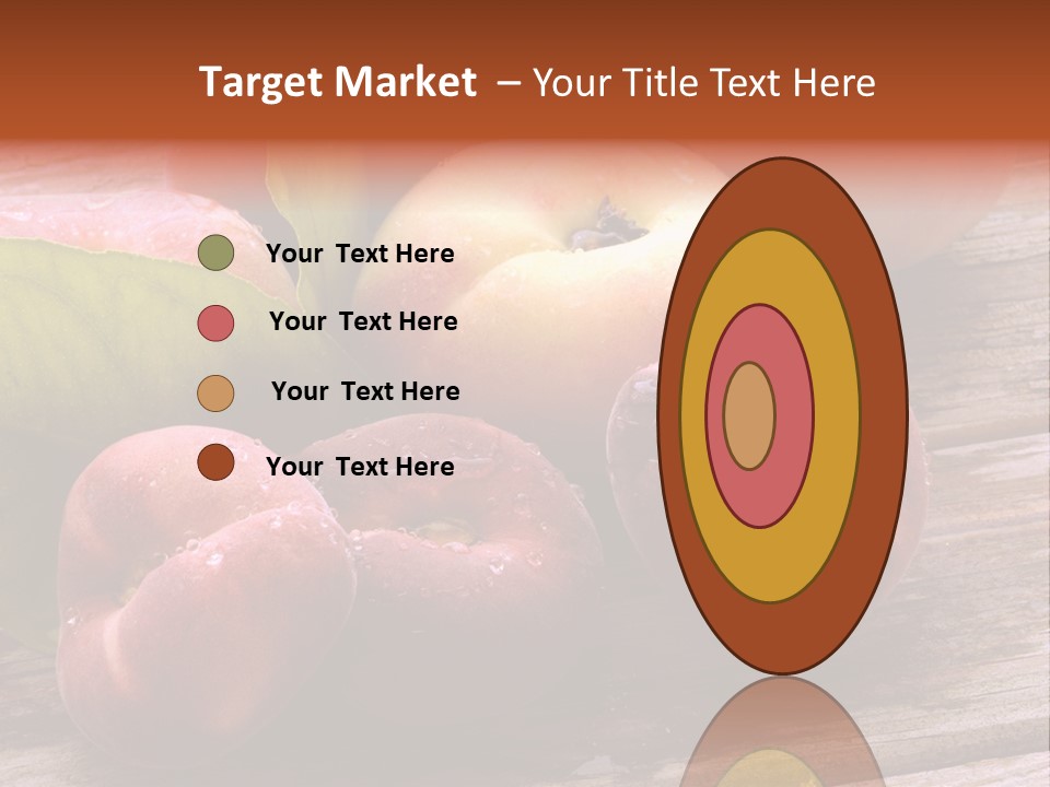 Pessego Persica Nectarina PowerPoint Template