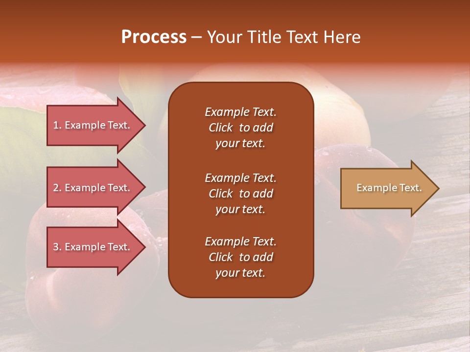 Pessego Persica Nectarina PowerPoint Template