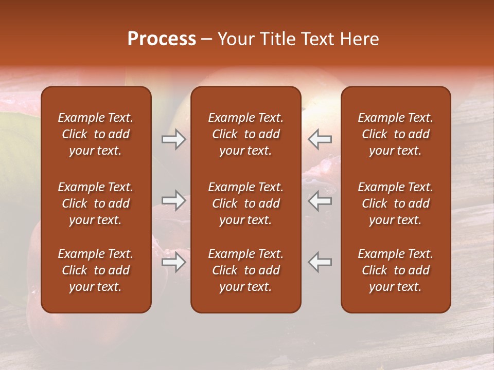 Pessego Persica Nectarina PowerPoint Template