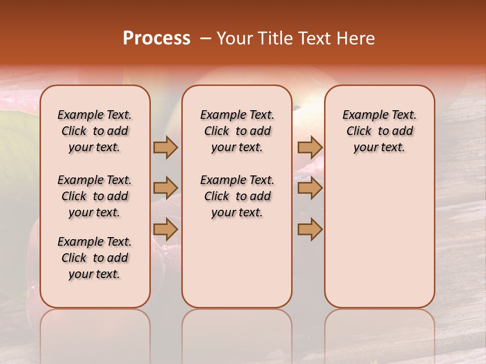 Pessego Persica Nectarina PowerPoint Template