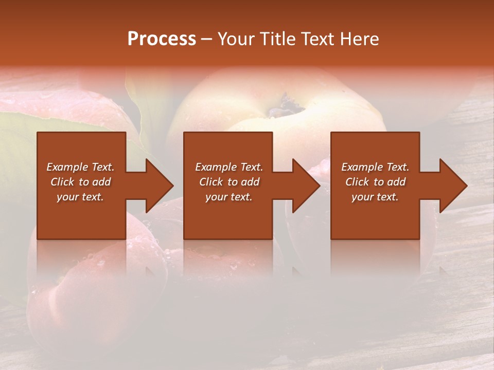 Pessego Persica Nectarina PowerPoint Template