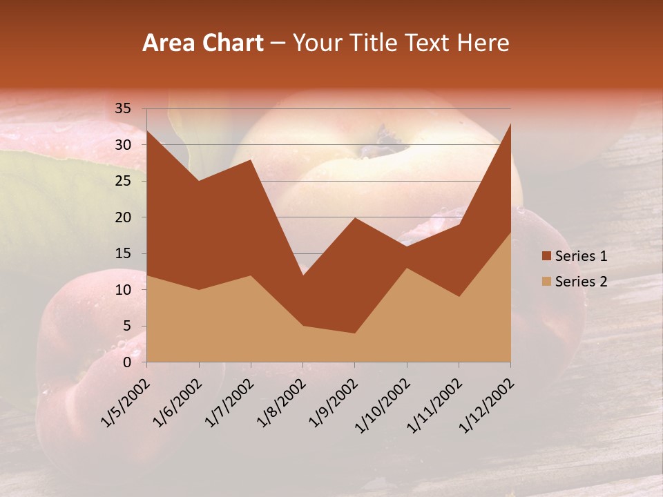 Pessego Persica Nectarina PowerPoint Template
